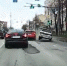 Момент столкновения автомобилей в Смоленске сняли на видео - Gtrksmol.Ru