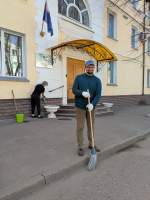 Участие в общегородском субботнике