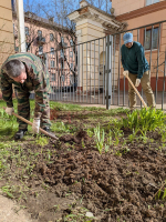 Участие в общегородском субботнике