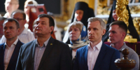 Василий Анохин принял участие в литургии в честь праздника Смоленской иконы Божией Матери «Одигитрия» - О чём Говорит Смоленск