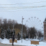 площадка у памятника Фёдору Коню, вид на улицу Пржевальского, колесо обозрения, крепостную стену, зима - О чём Говорит Смоленск