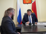 Председатель Смоленской облдумы провёл приём граждан