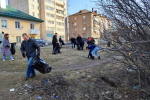 Председатель горсовета принял участие в весеннем субботнике