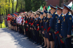 В сквере Памяти героев прошла акция «Телеграмма Победы»