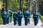В сквере Памяти героев прошла акция «Телеграмма Победы»