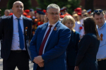 В сквере Памяти героев прошла акция «Телеграмма Победы»