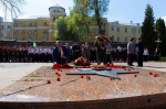 В сквере Памяти героев прошла акция «Телеграмма Победы»