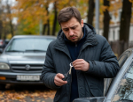 мужчина алименты машина авто ключи водитель ИИ